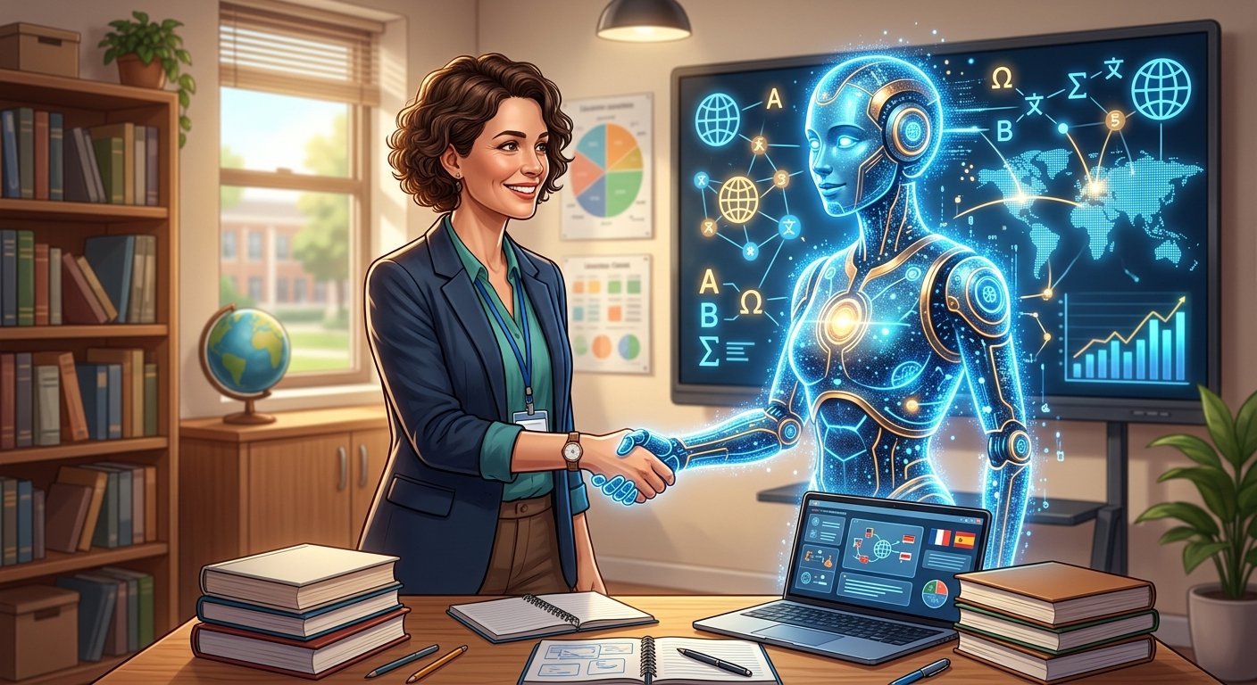 AI jako partner nauczyciela, nie zamiennik