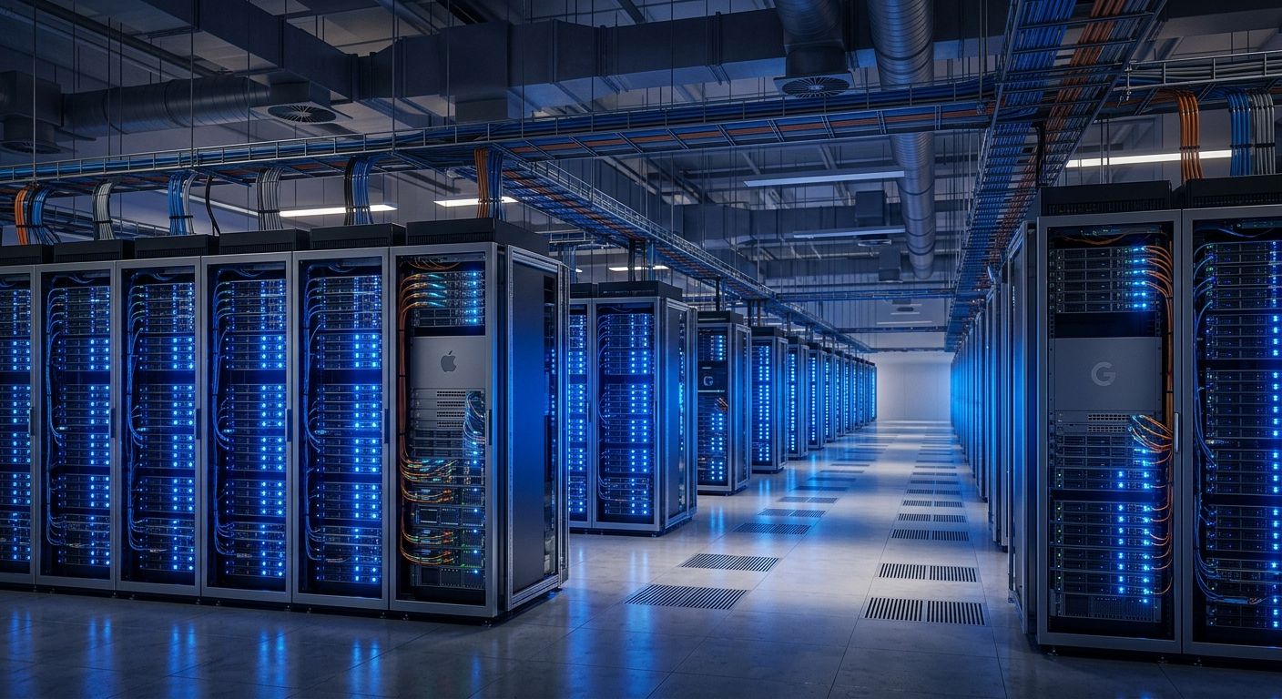 Serwery Google z infrastrukturą Nvidia obsługują teraz część Apple Intelligence