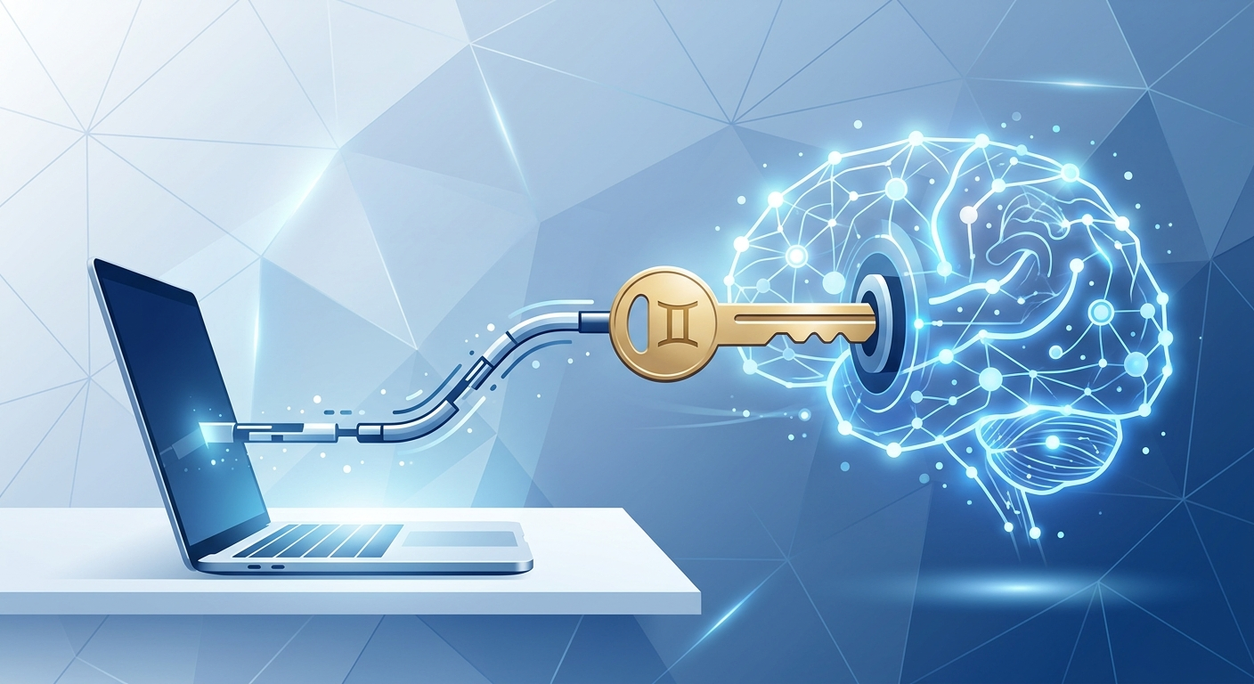 Klucz API to most między Twoją aplikacją a inteligencją Gemini