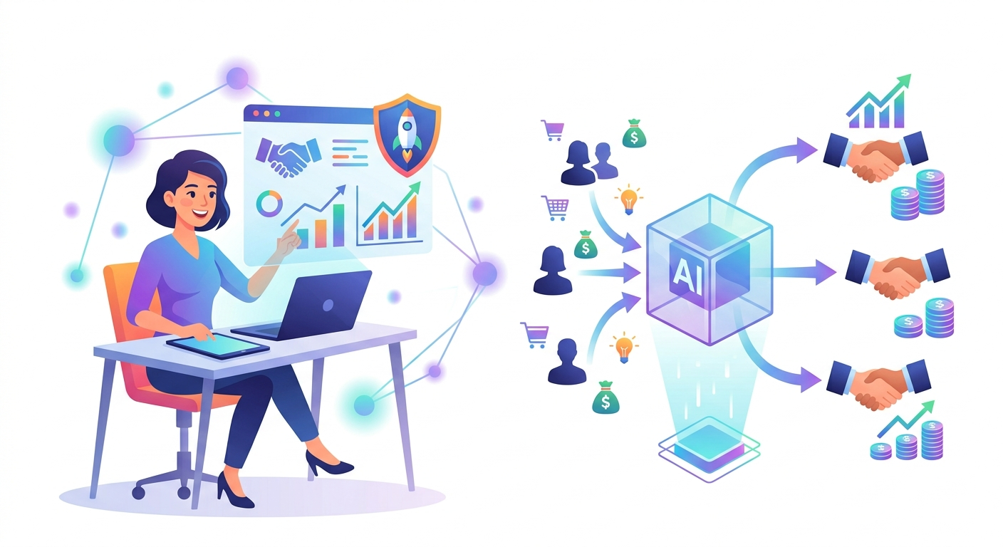 AI w sprzedaży - dlaczego freelancerki i soloprzedsiębiorczynie zyskują przewagę?