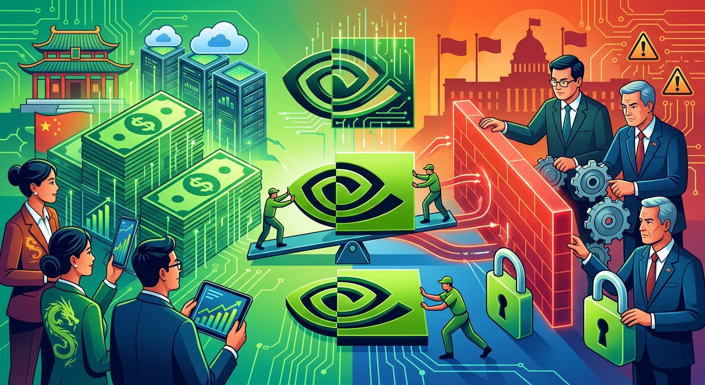 Nvidia w środku: pieniądze kontra polityka