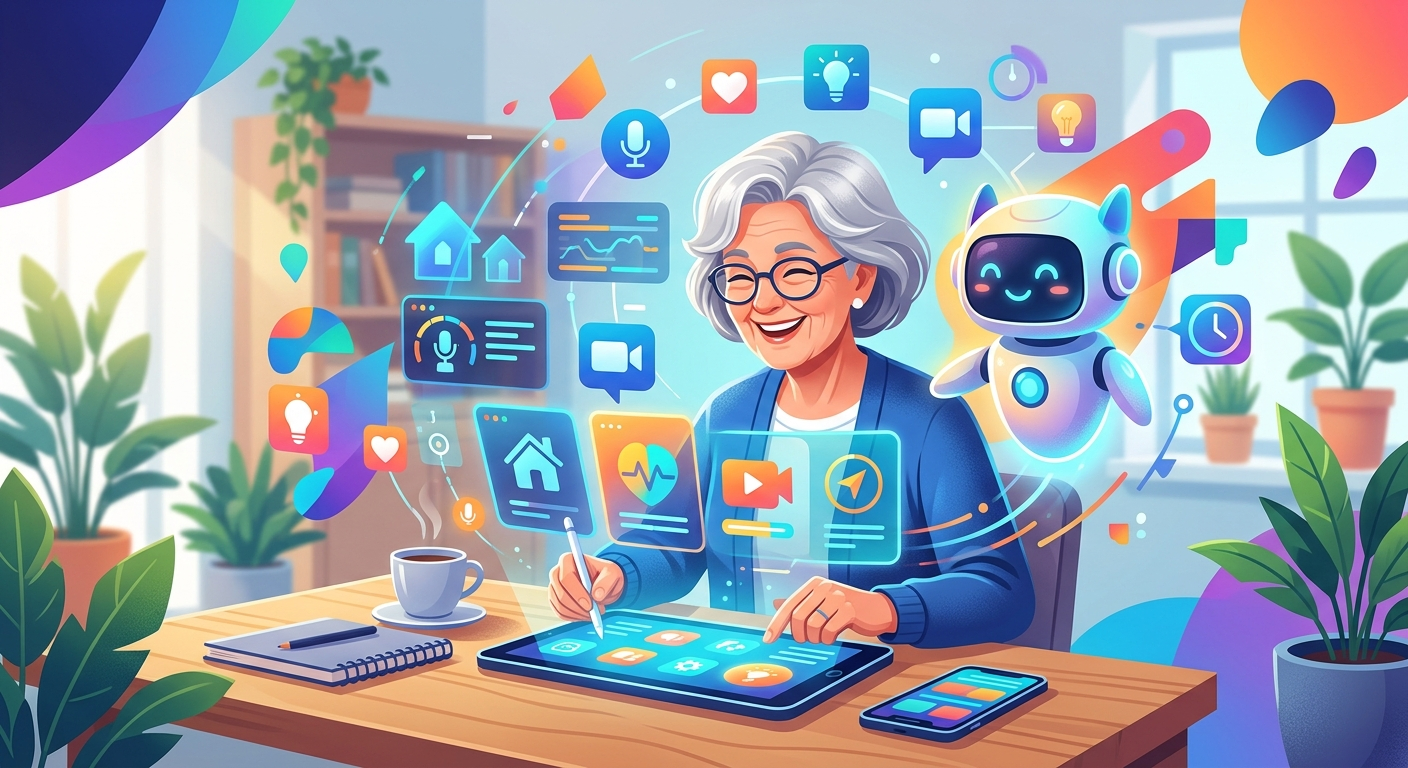 AI dla seniorów: Jak zacząć przygodę ze sztuczną inteligencją