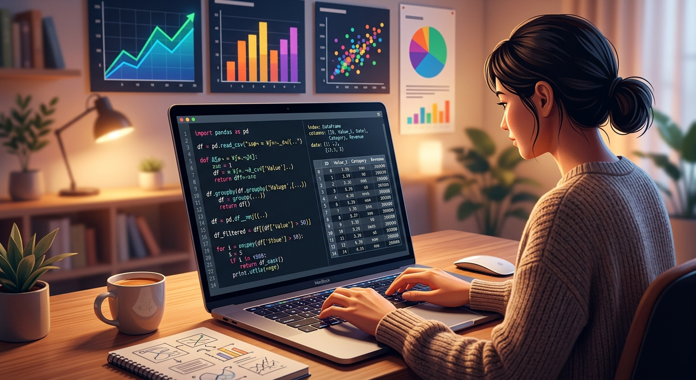 Python i Pandas zamieniają przetwarzanie danych z męczarni w automatyzację