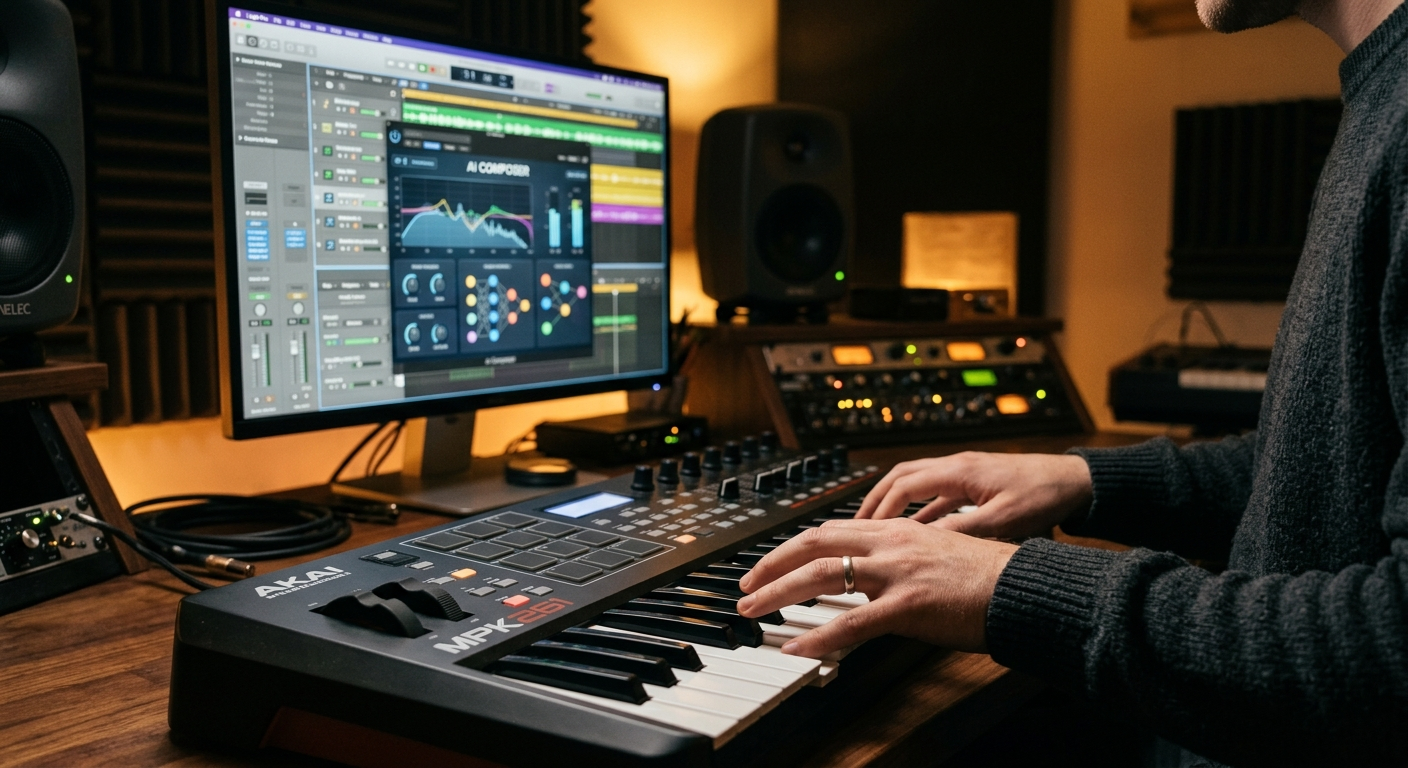 Producenci muzyczni integrują AI z tradycyjnymi narzędziami DAW