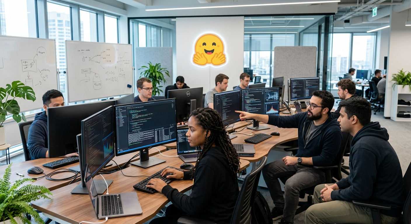 Hugging Face stał się centrum open source'owego ekosystemu AI dla firm