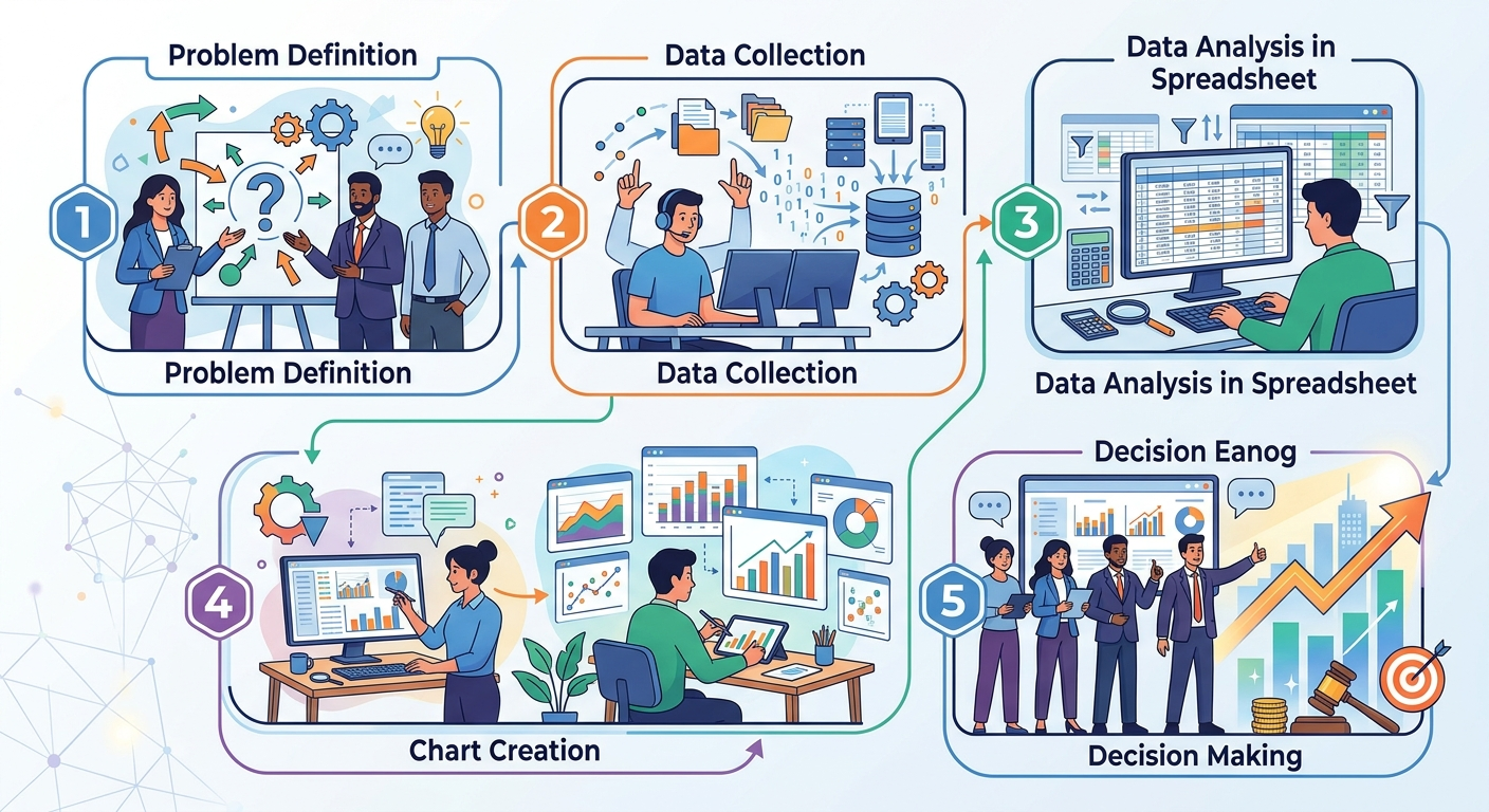 Pięć kroków do Twojego pierwszego projektu data science