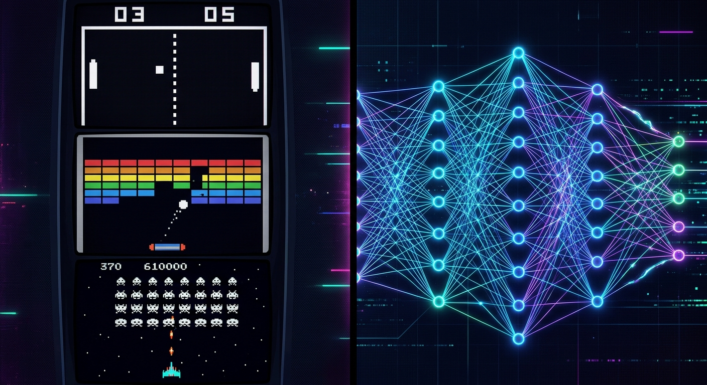 Od prostych gier Atari do złożonych sieci neuronowych - 15 lat ewolucji AI w grach