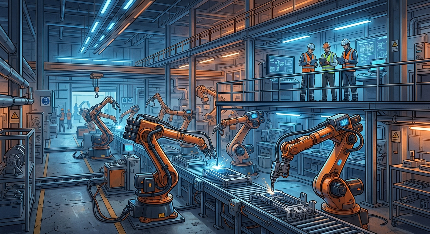 Physical AI to sztuczna inteligencja, która działa poza ekranem - w fabrykach, magazynach i na liniach produkcyjnych.
