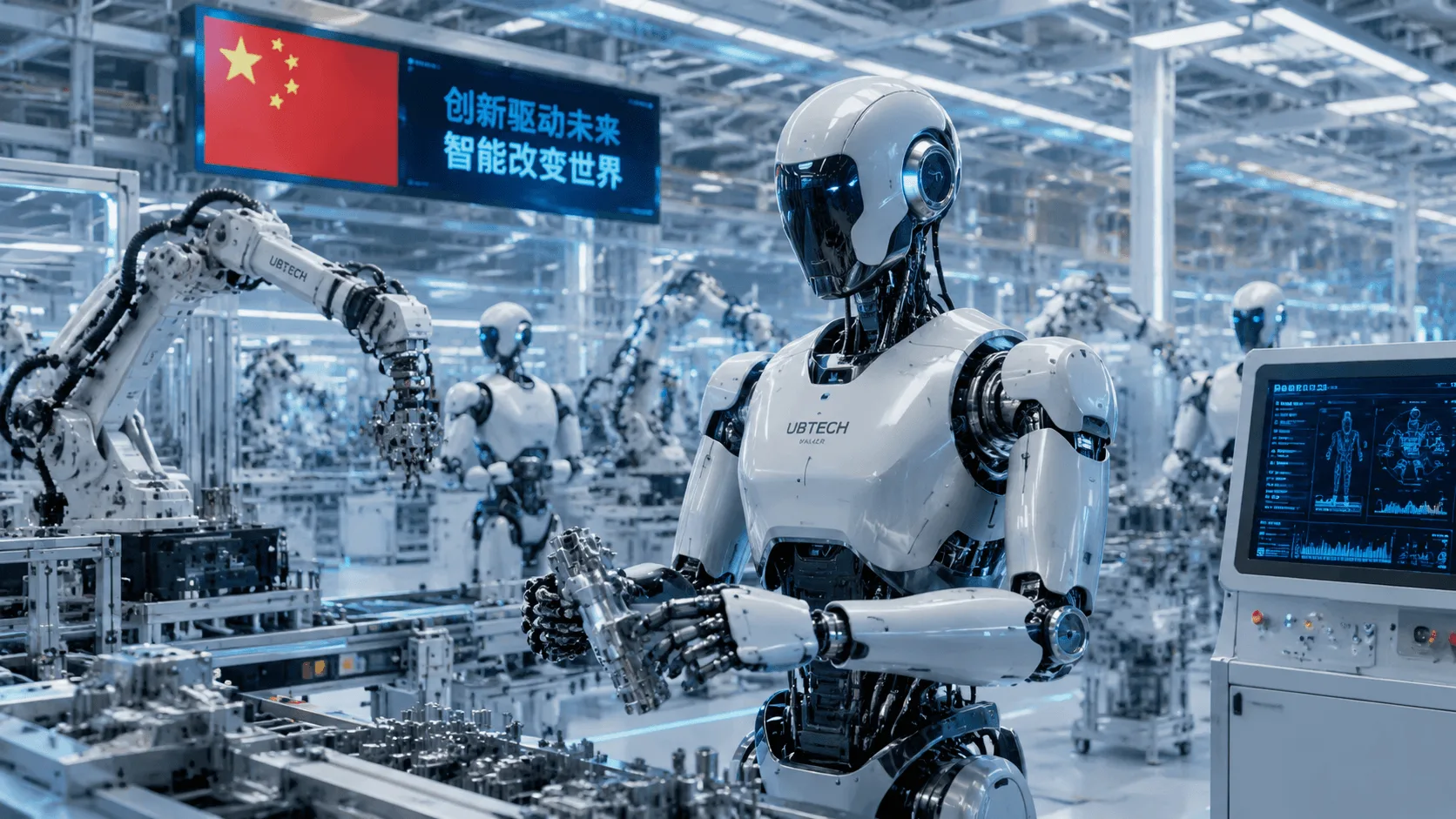 Chiny robią przełom w robotyce. 5000 zamówień i AI w fabrykach