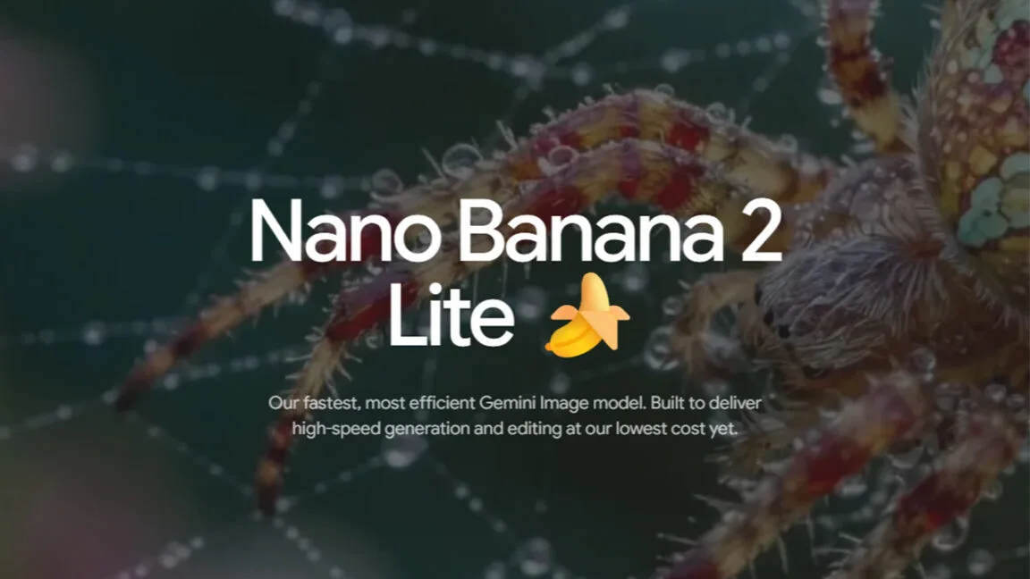 Nano Banana 2 Lite: Google stawia na prędkość za 1/8 ceny